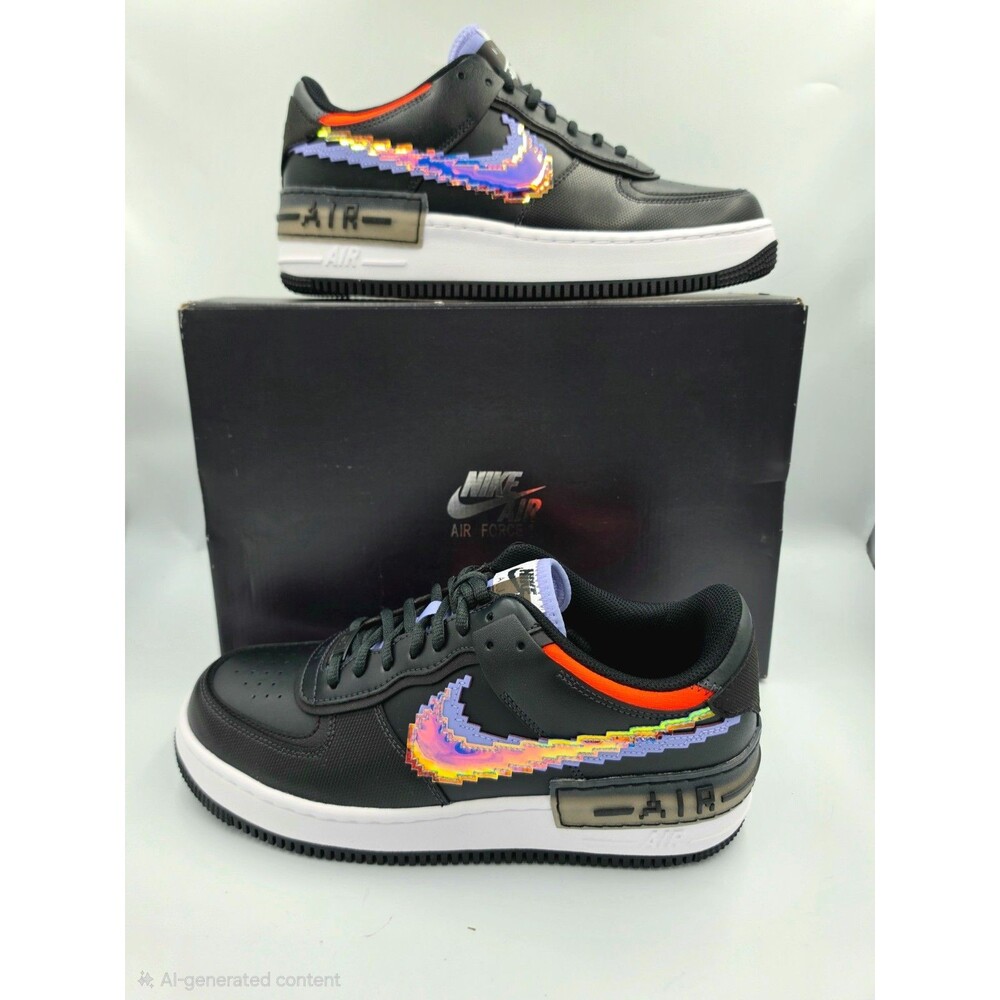 Nike Air Force 1 Shadow SE Off Noir Light Thistle Women’s 11 Men’s 9.5 CV8480 00